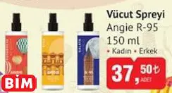 ANGİE R-95 VÜCUT SPREYİ ANGİE R-95 VÜCUT SPREYİ